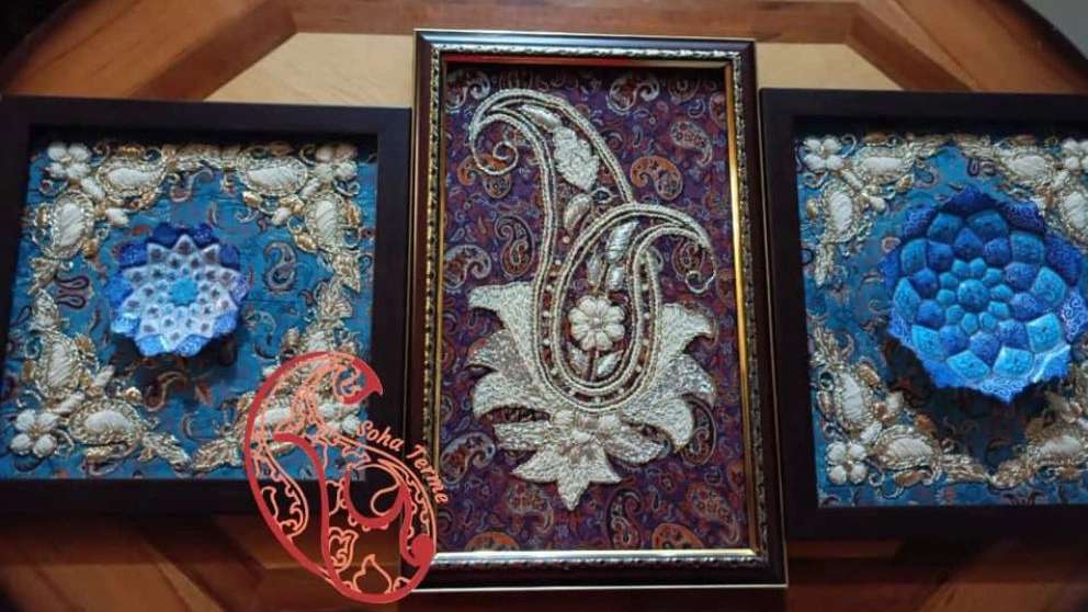 آموزشگاه و کارگاه ترمه دوزی